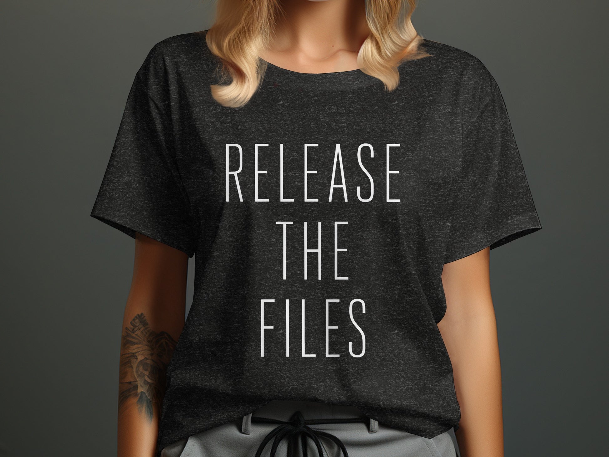 Release The Files Graphic Tee Shirt product