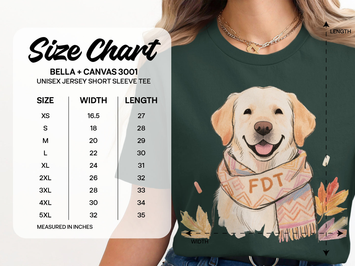 Happy Golden Retriever Graphic Short Sleeve Tee