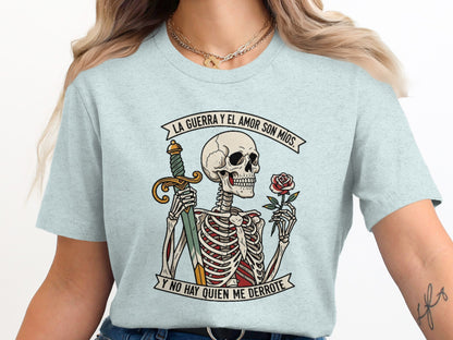 La Guerra Y El Amor Skeleton Graphic Tee product