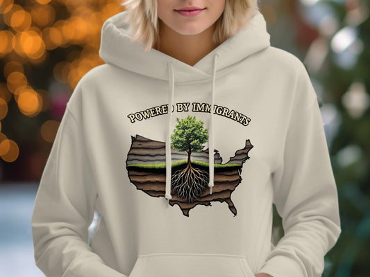 Powered By Immigrants Hoodie product