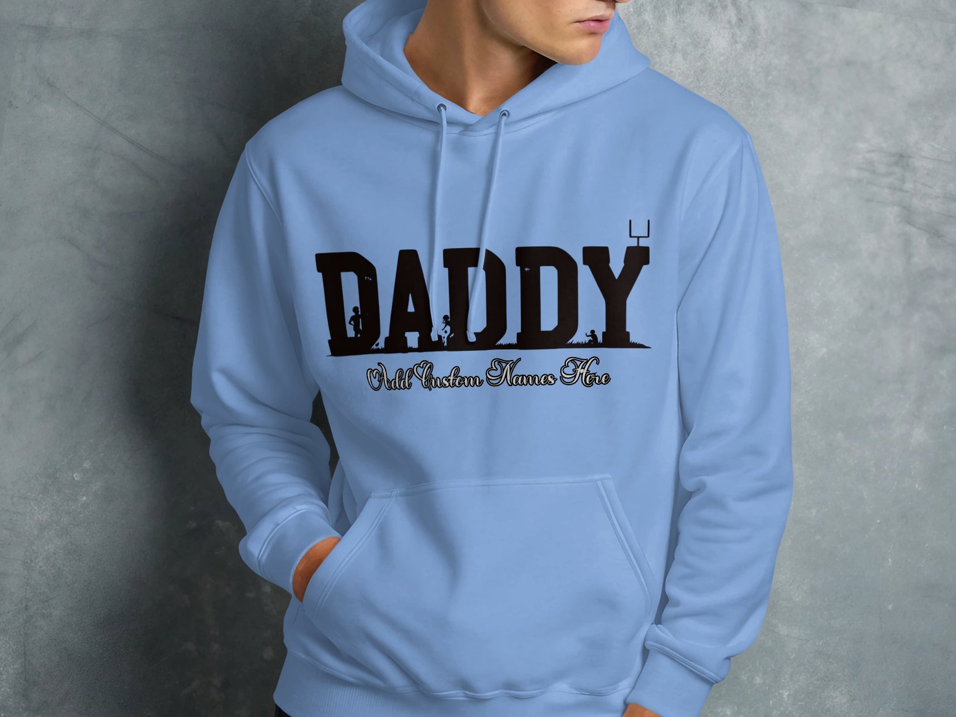 Daddy What A Man Loves True Hoodie product
