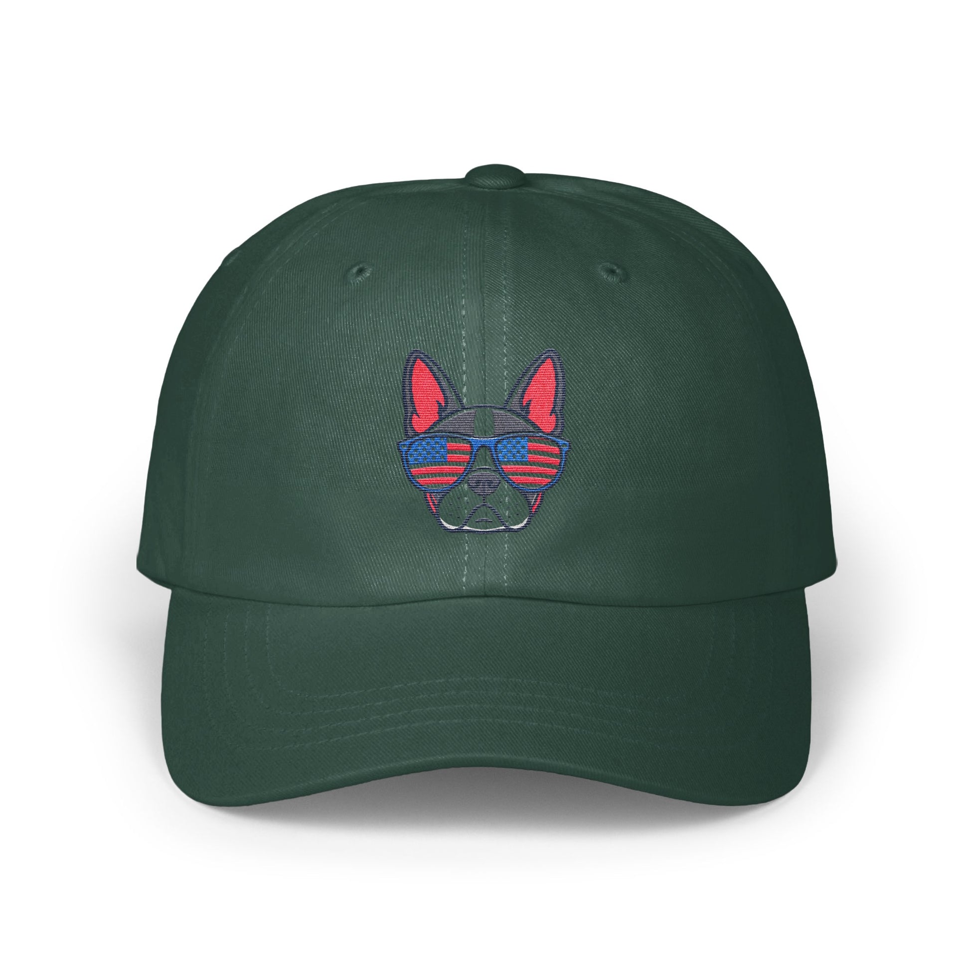 Cool Dog with Sunglasses Embroidered Hat product