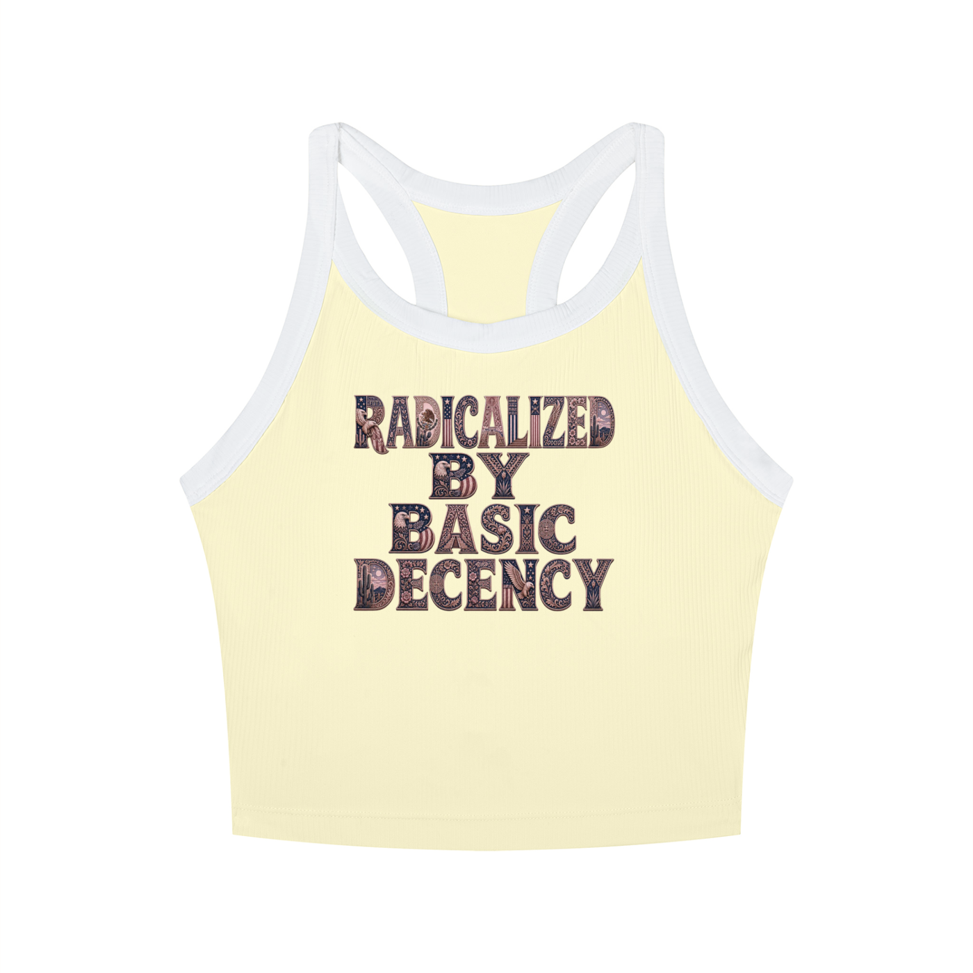 Women’s Color Block Yoga Tank Top