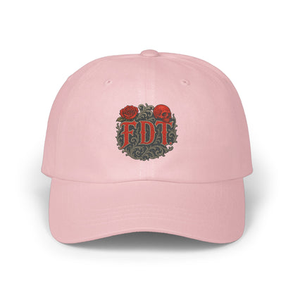 Stylish Pink Baseball Cap with Embroidered EDT product type