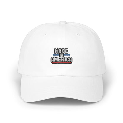 Made in America Stylish White Baseball Cap product