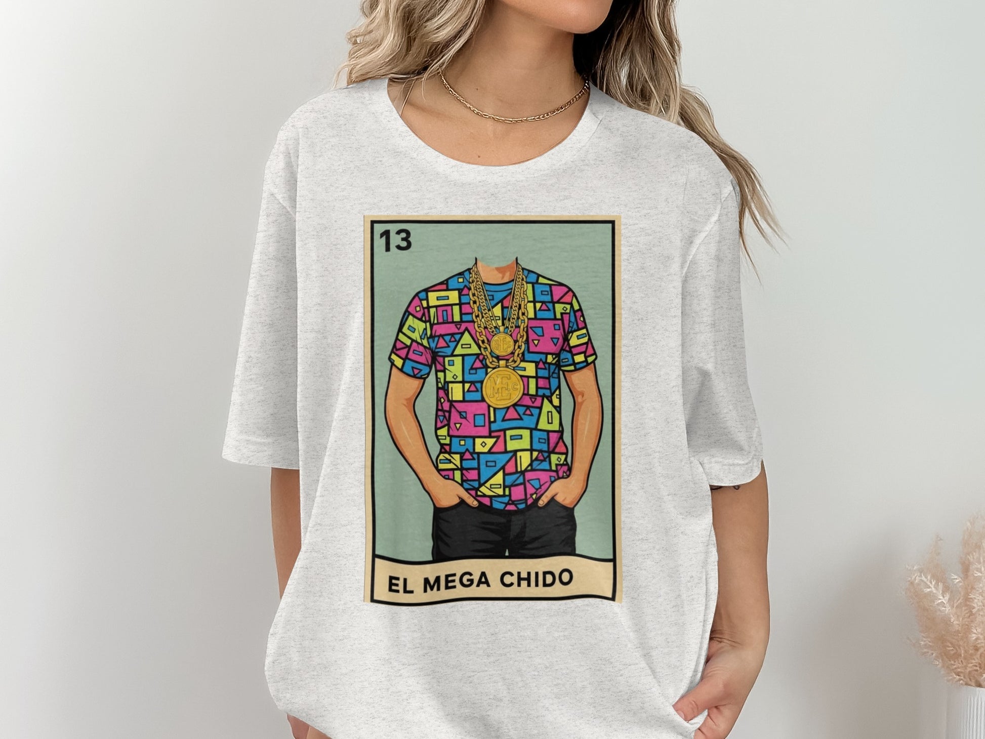 Colorful Artistic Design El Mega Chido T-Shirt product