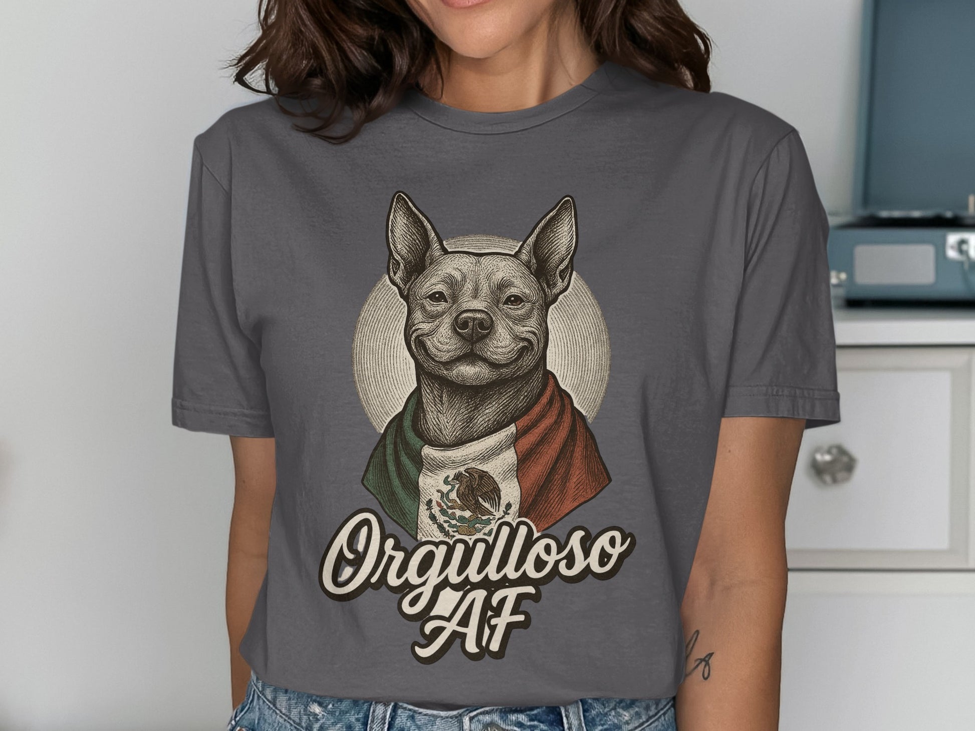 Orgulloso AF Graphic Tee with Cool Dog product