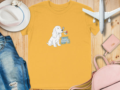 Golden Shirt with Choose Kindness Every Day Design