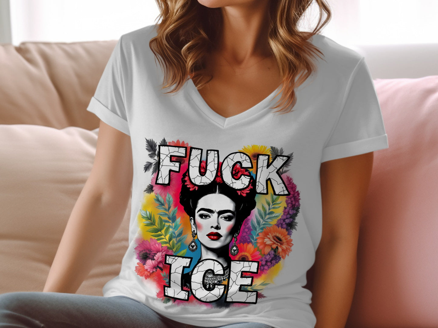 Bold Statement Fuck Ice Graphic Tee