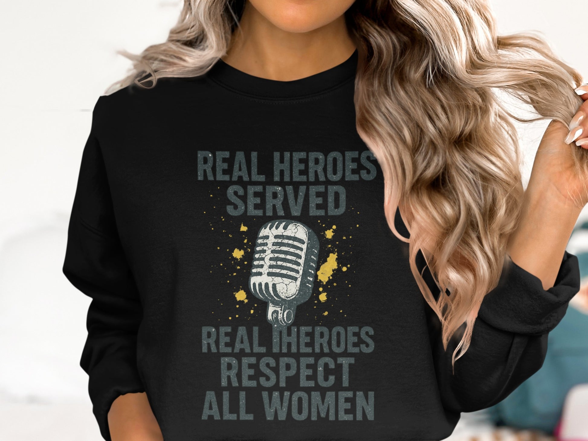 Real Heroes Served Real Heroes Respect All Women product type