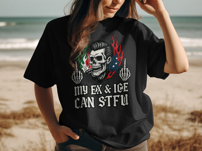 My Ex And Ice Can STFU Graphic T-Shirt product