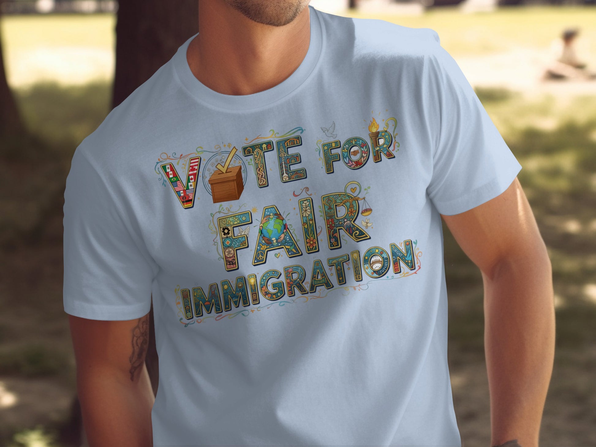 Vote for Fair Immigration T-Shirt