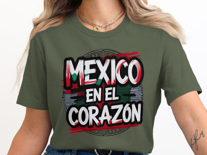 Mexico En El Corazon Graphic Tee product