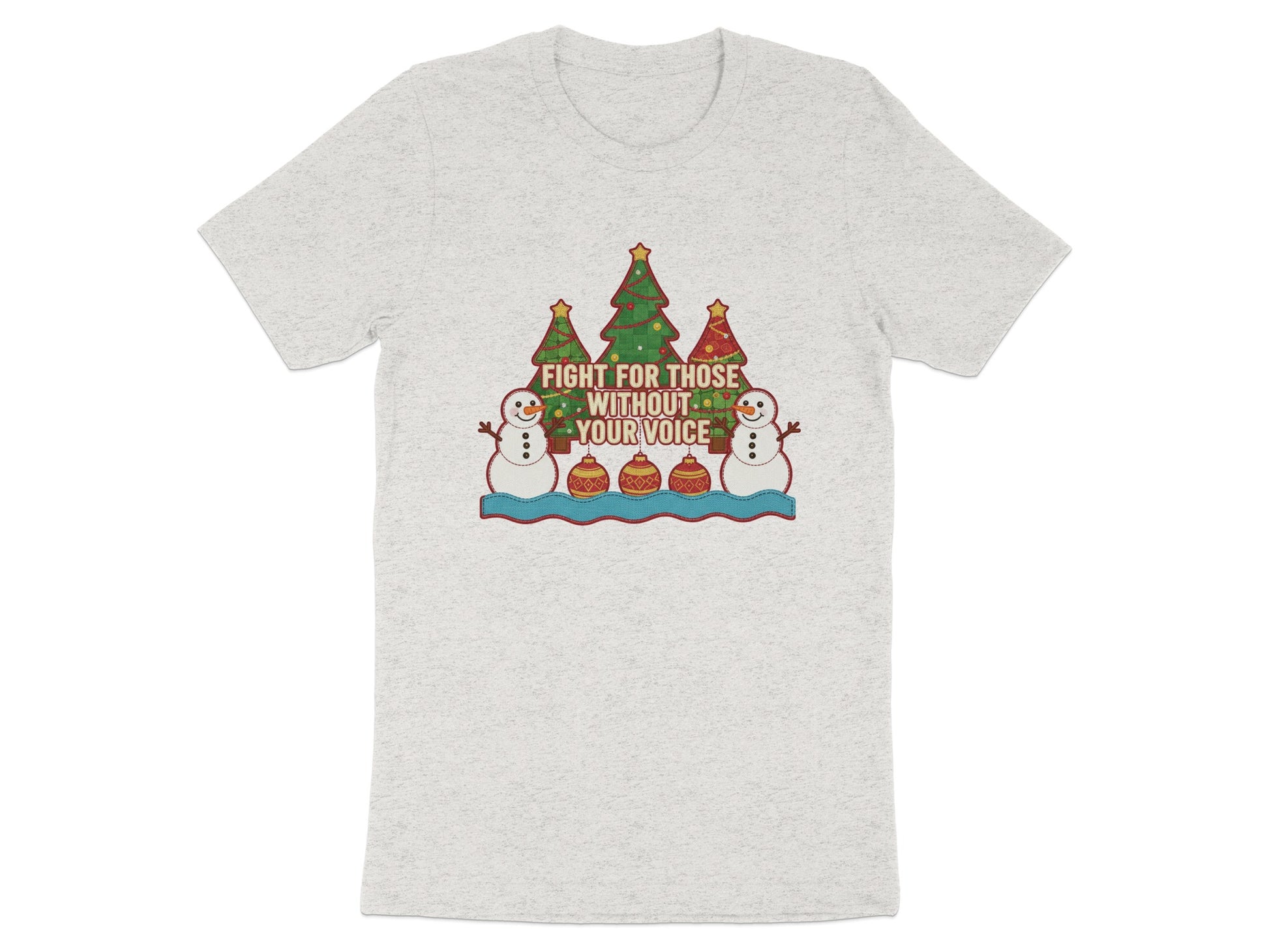 Fight for Those Without Your Voice Christmas Shirt