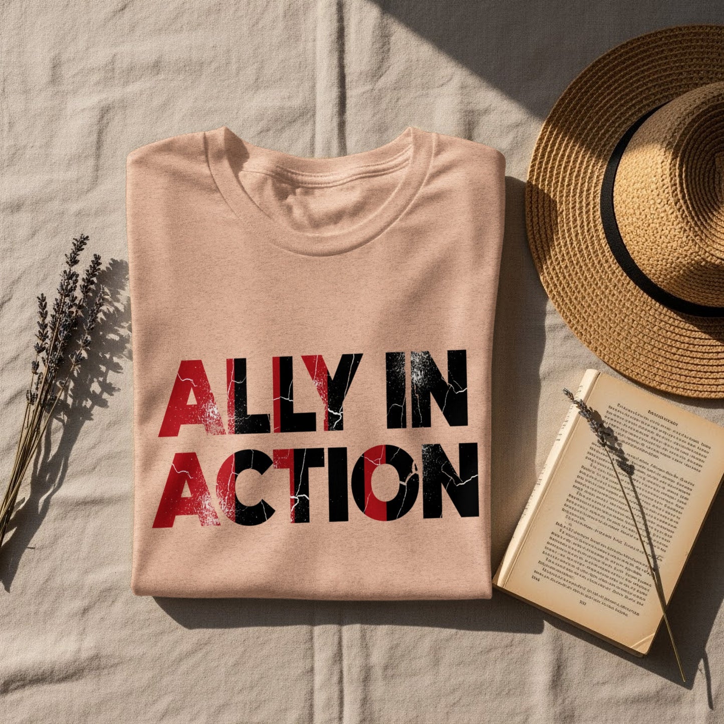 Ally In Action Graphic T-Shirt for Activism