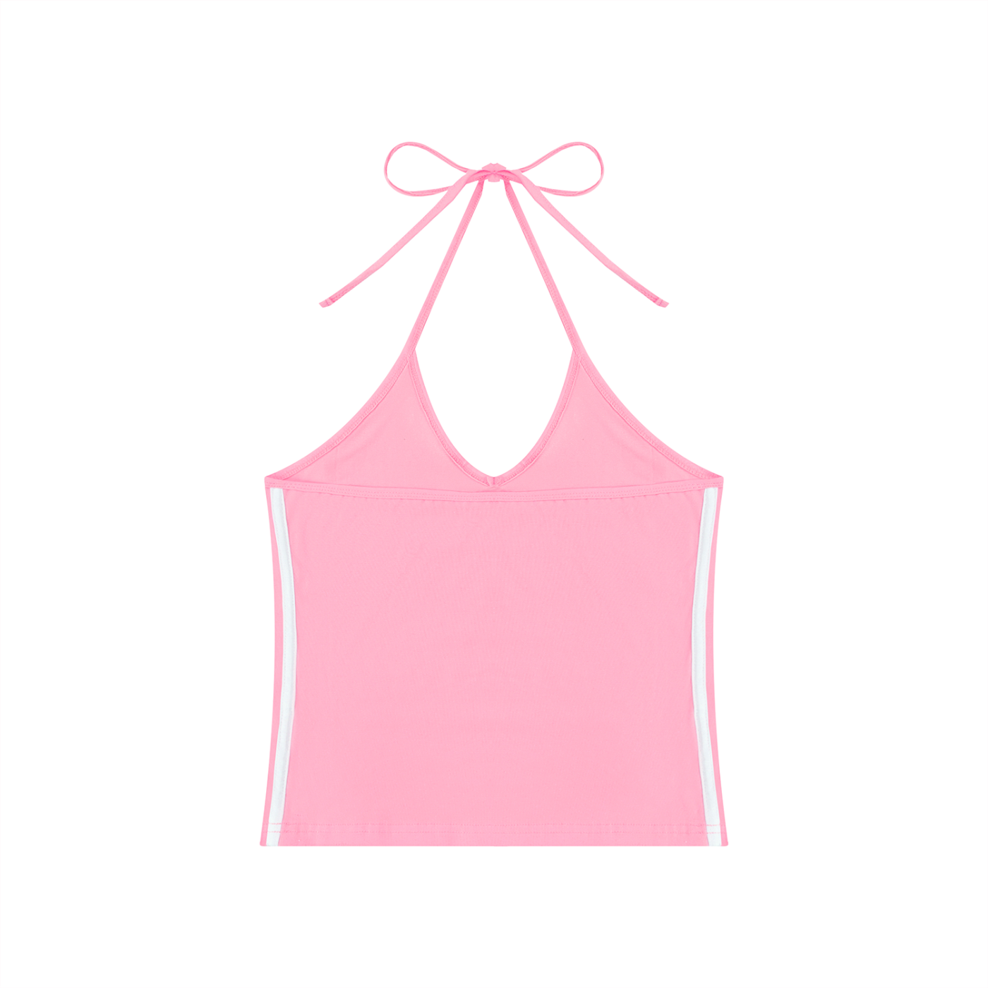 Subtle FDT Frida Kahlo Women's Color Block Halter Crop Tank Top
