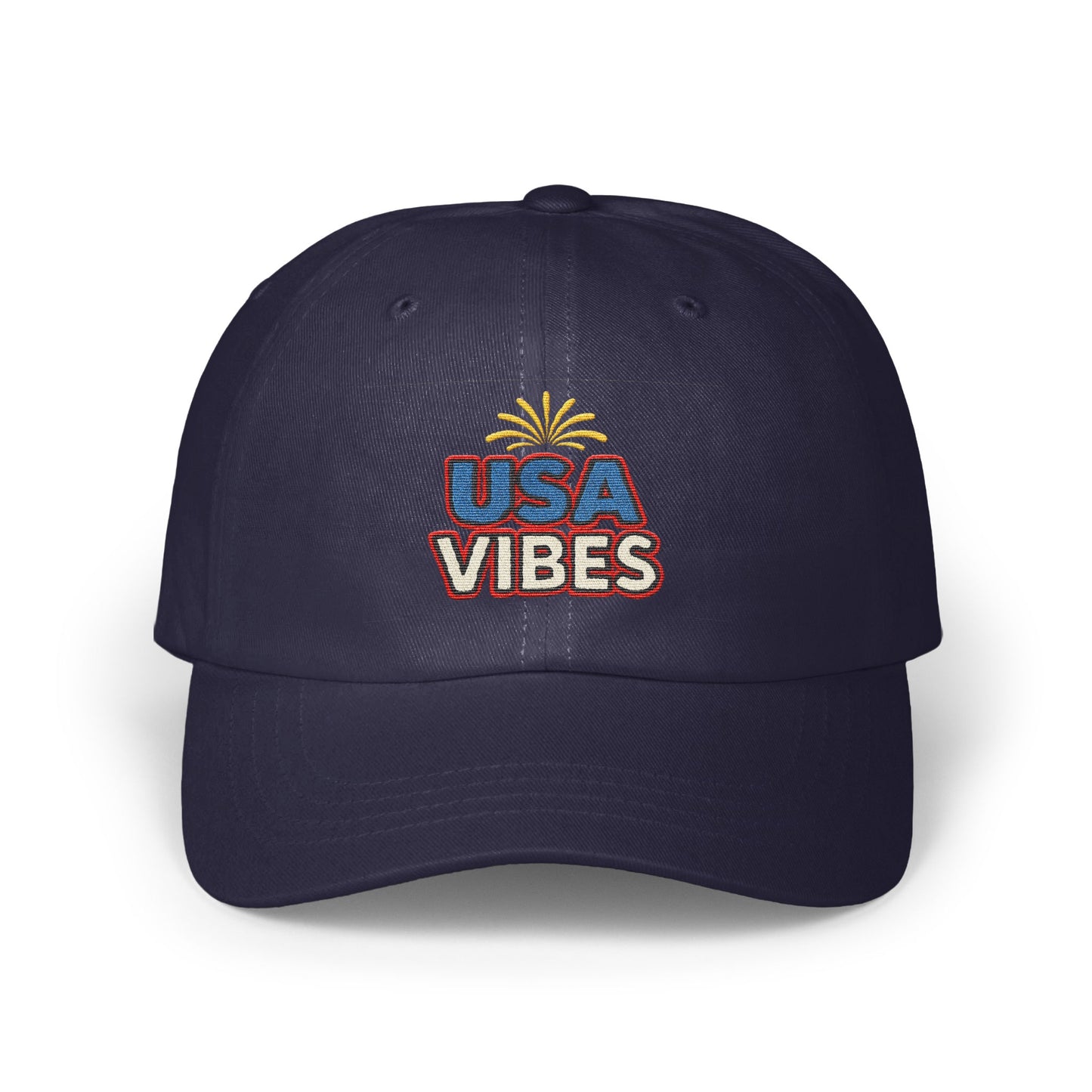 USA Vibes Embroidered Baseball Cap Hat product