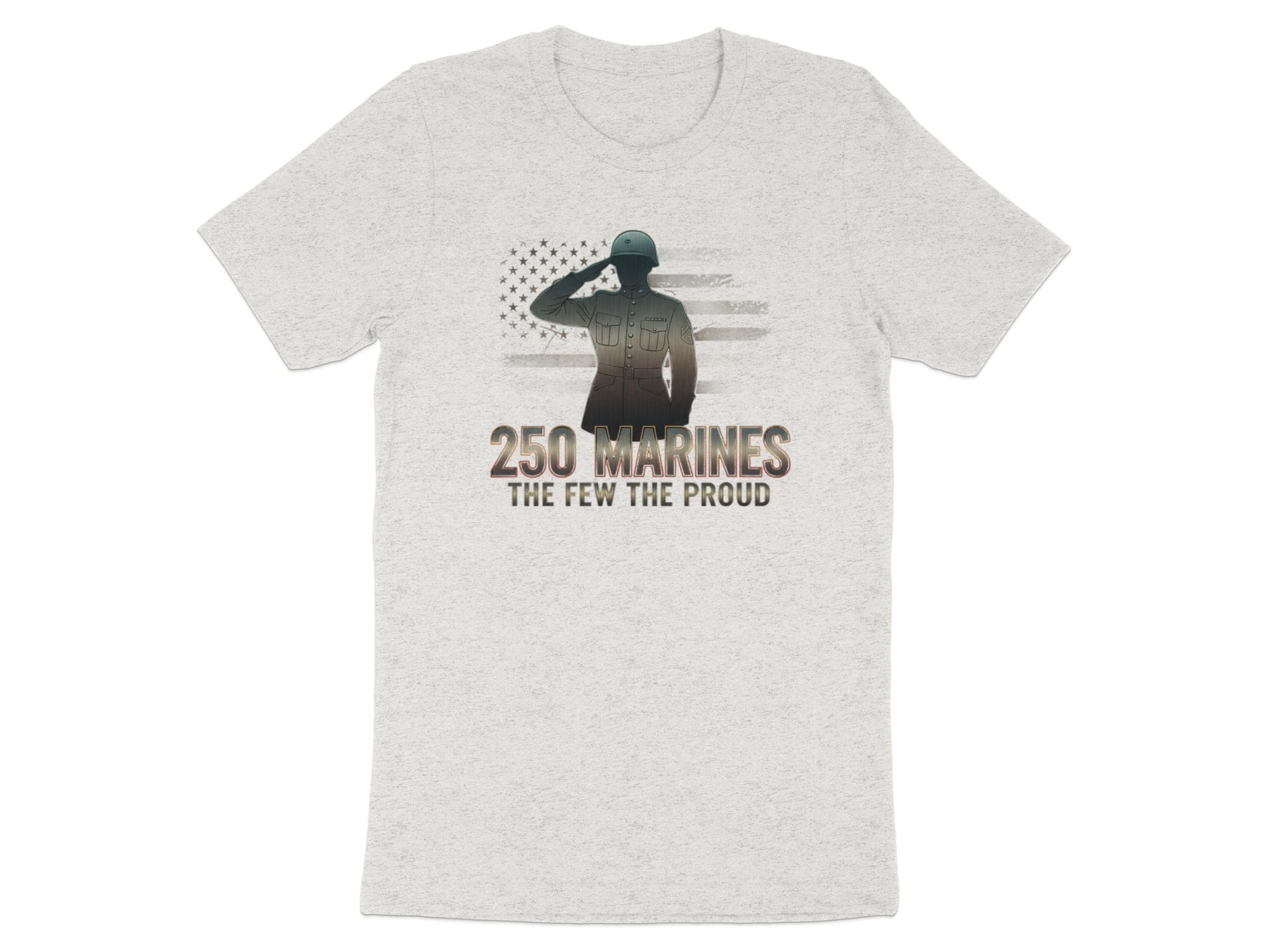 250 Marines The Few The Proud graphic t-shirt