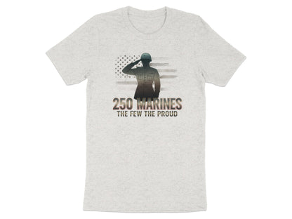 250 Marines The Few The Proud graphic t-shirt