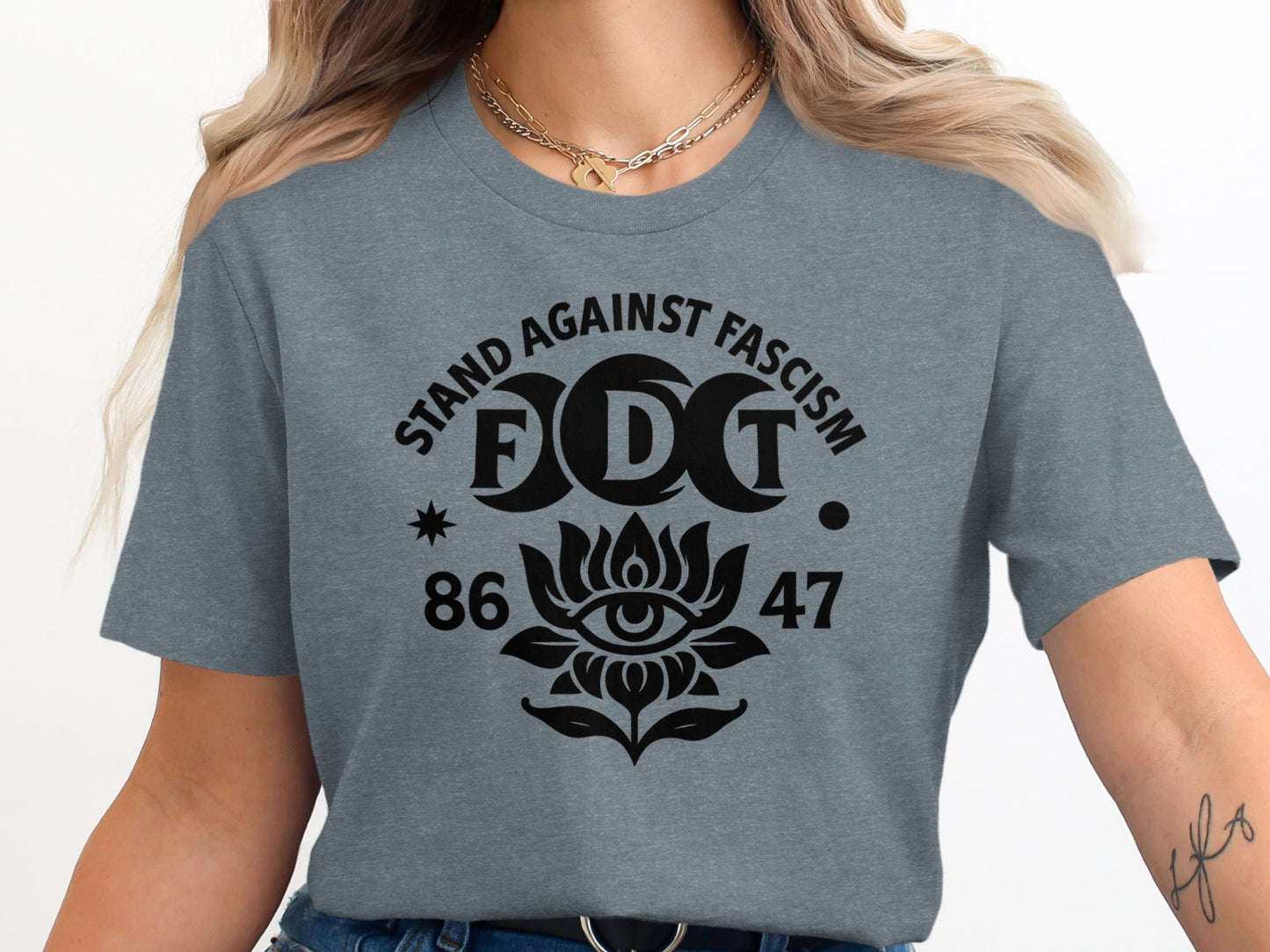 Stand Against Fascism FDT 86 47 T-Shirt