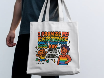 I Promise My Existence Won't Turn Your Kids Gay product type
