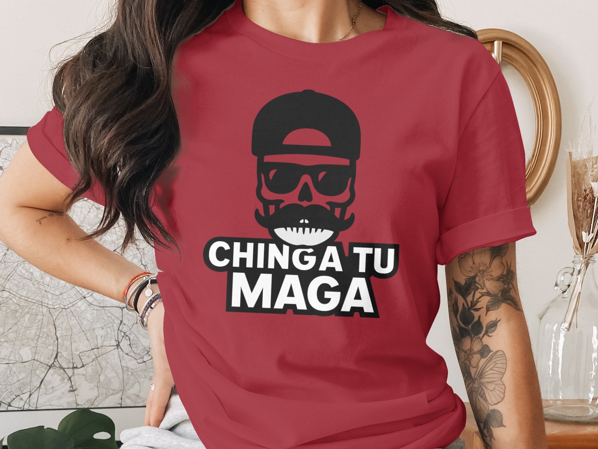 Chinga A Tu Maga Graphic Tee for Unique Style