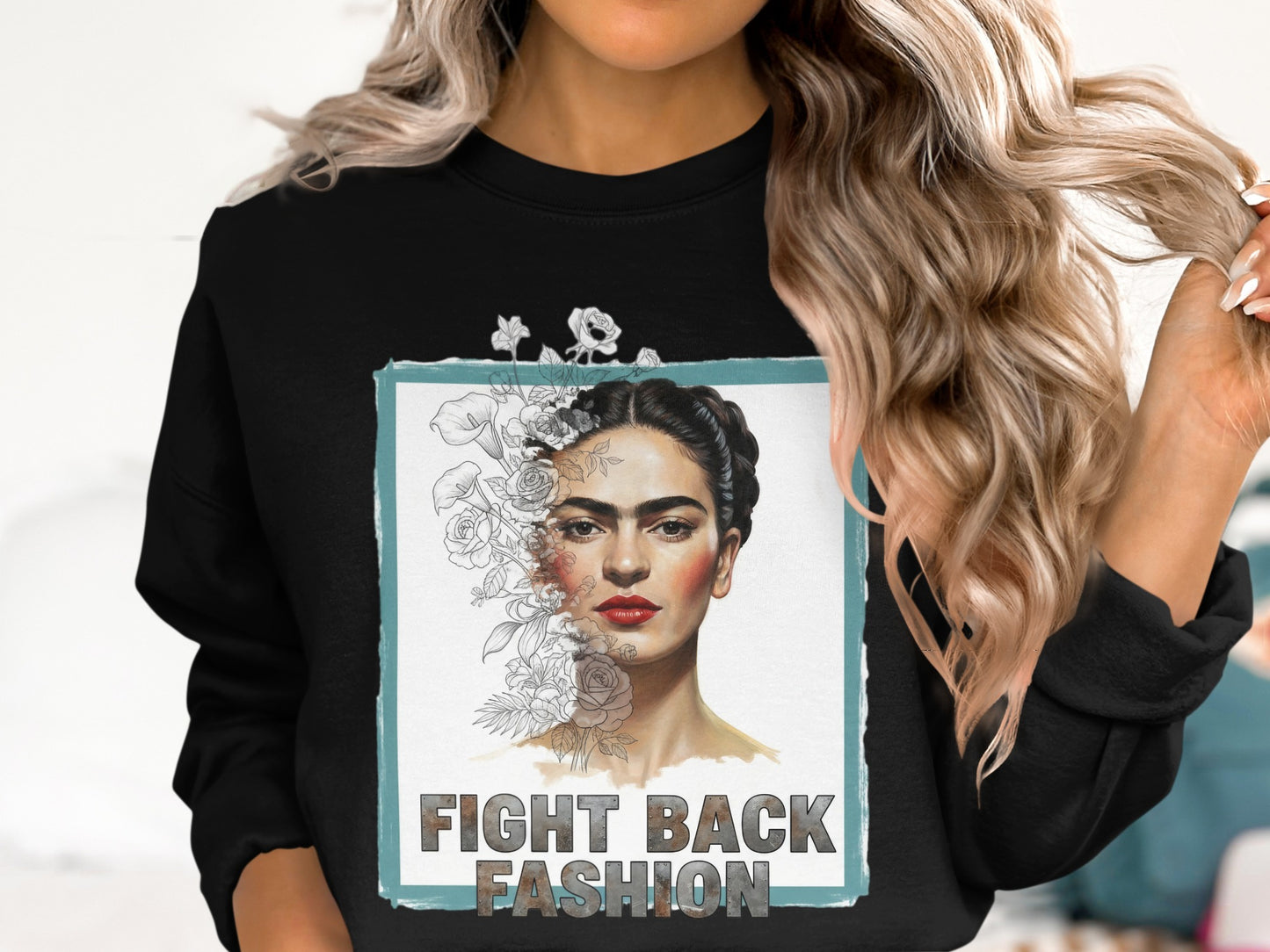 Fight Back Fashion Graphic Sweatshirt Product