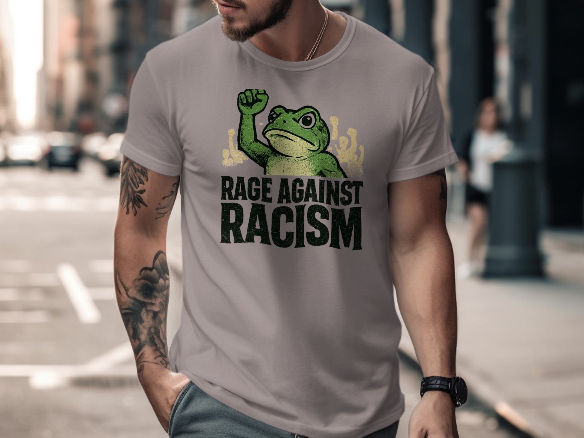 Rage Against Racism Graphic T-shirt product