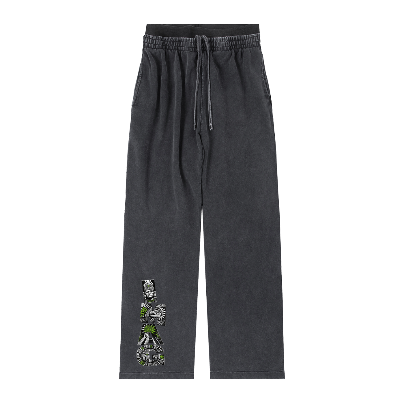 Vintage Washed Waist Pants