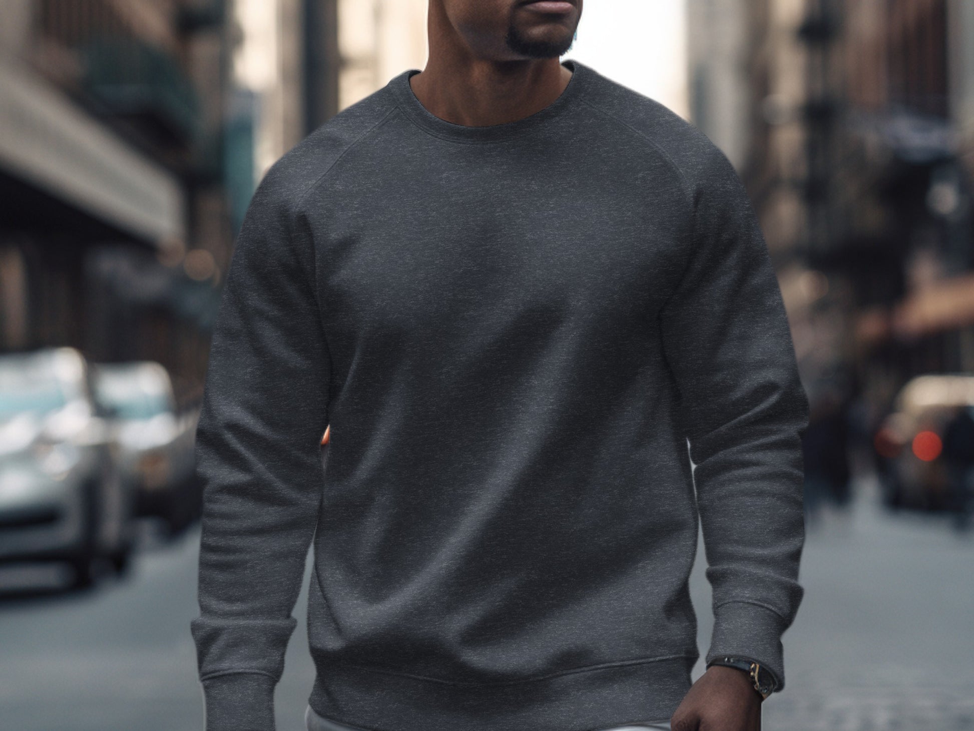 Casual Everyday Comfort Gray Crewneck Sweatshirt product type