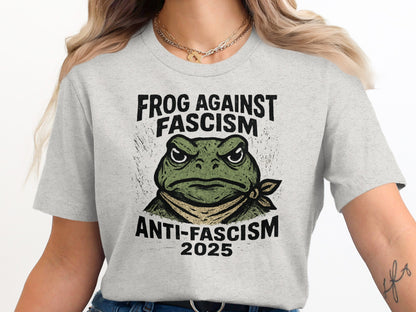 Frog Against Fascism Anti-Fascism 2025 T-shirt