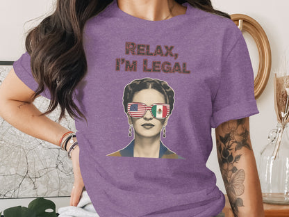 Relax I'm Legal Graphic T-Shirt trendy Fashion product
