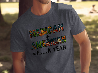 Mexican American F K Yeah Graphic Tee product