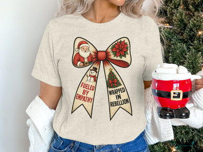 Fueled by Empathy Wrapped in Rebellion Shirt