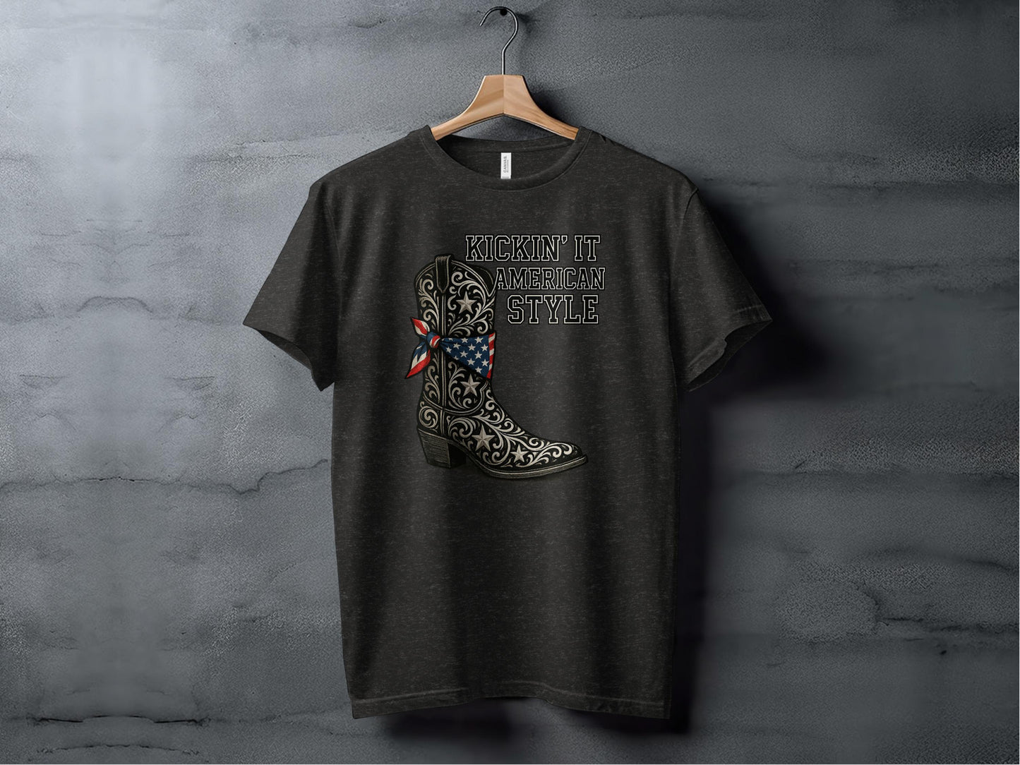 Kickin' It American Style Graphic T-Shirt product type
