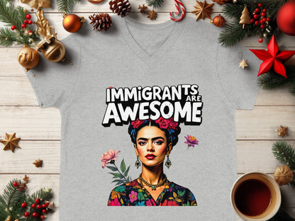 Immigrants Are Awesome Graphic T-Shirt