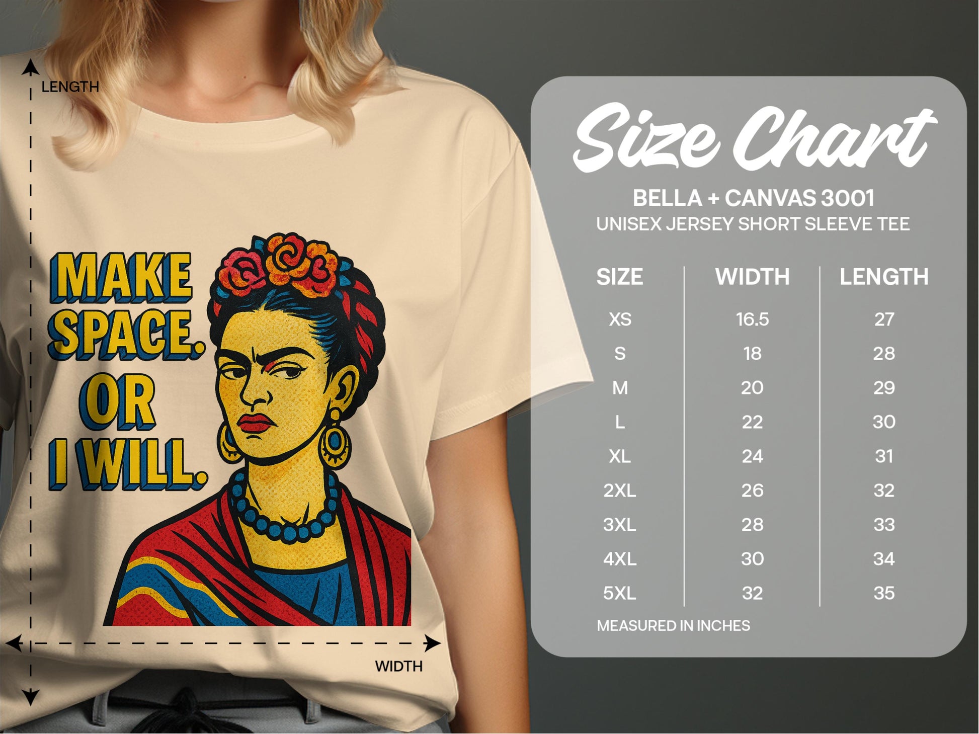 Make Space or I Will Graphic Unisex Tee product type