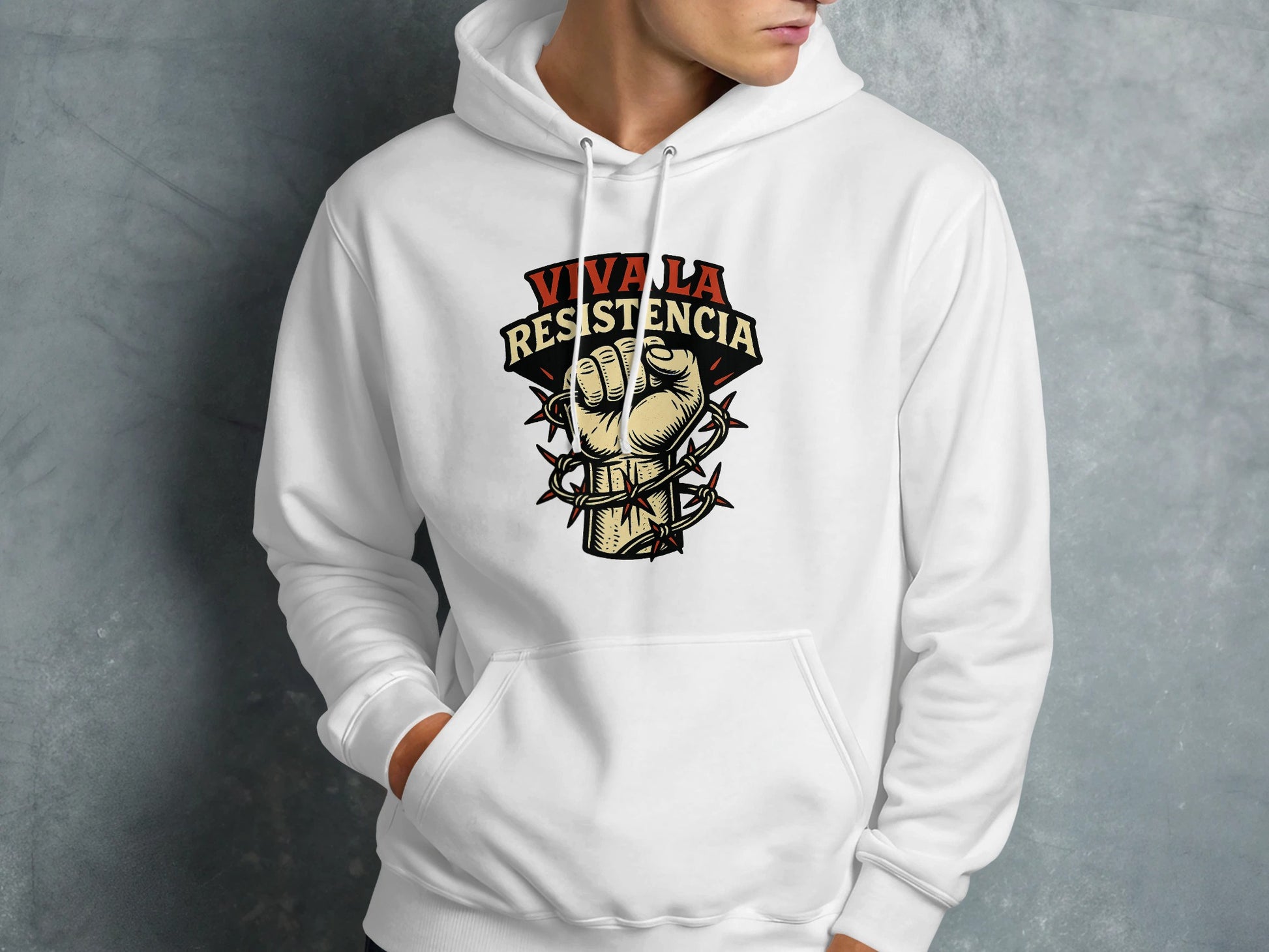 Viva La Resistencia Graphic Unisex Hoodie product type
