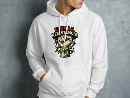 Viva La Resistencia Graphic Unisex Hoodie product type