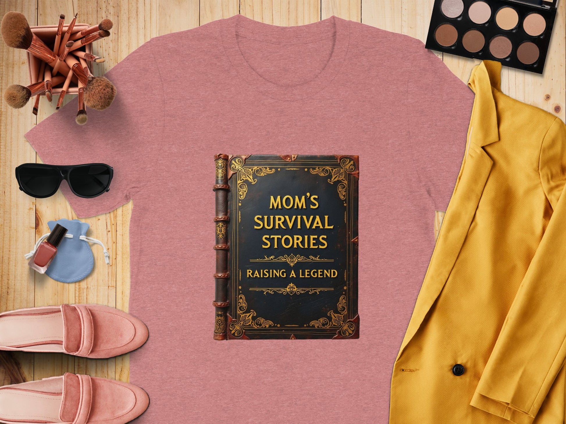 Mom's Survival Stories Raising a Legend T-shirt product