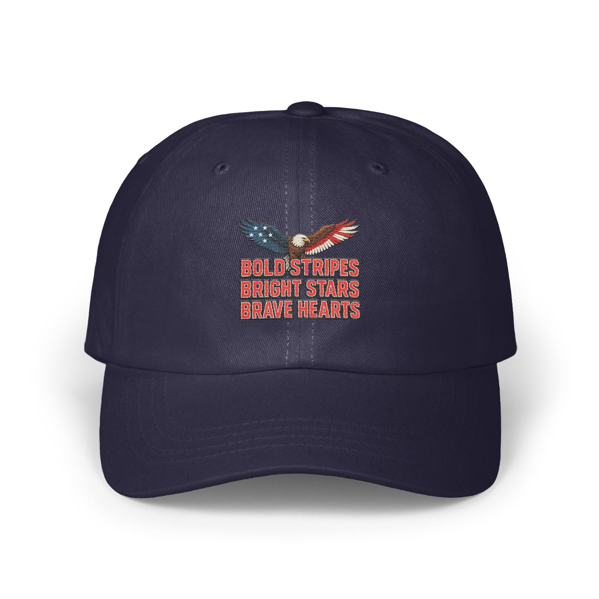 Bold Stripes Bright Stars Brave Hearts Hat product
