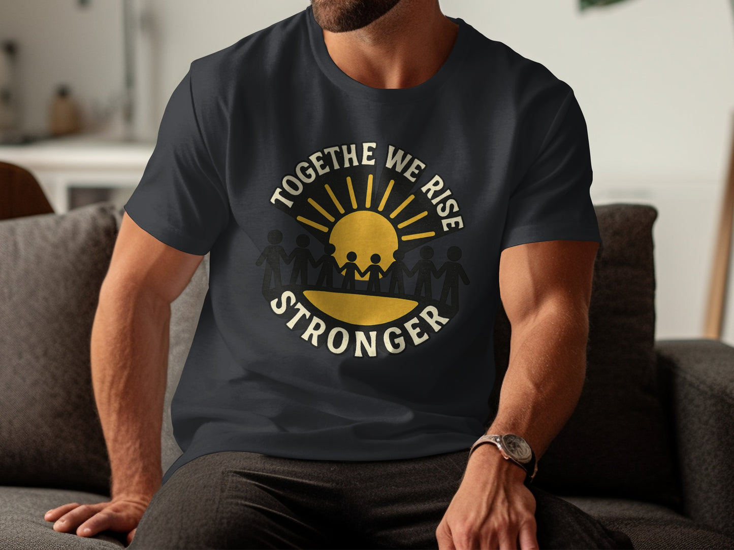 Together We Rise Stronger Graphic T-Shirt product