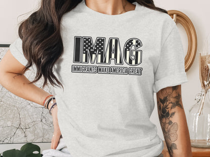 Immigrants Make America Great Graphic T-shirt product type