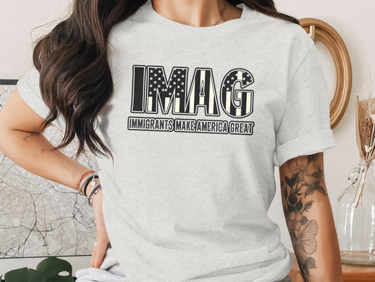 Immigrants Make America Great Graphic T-shirt product type