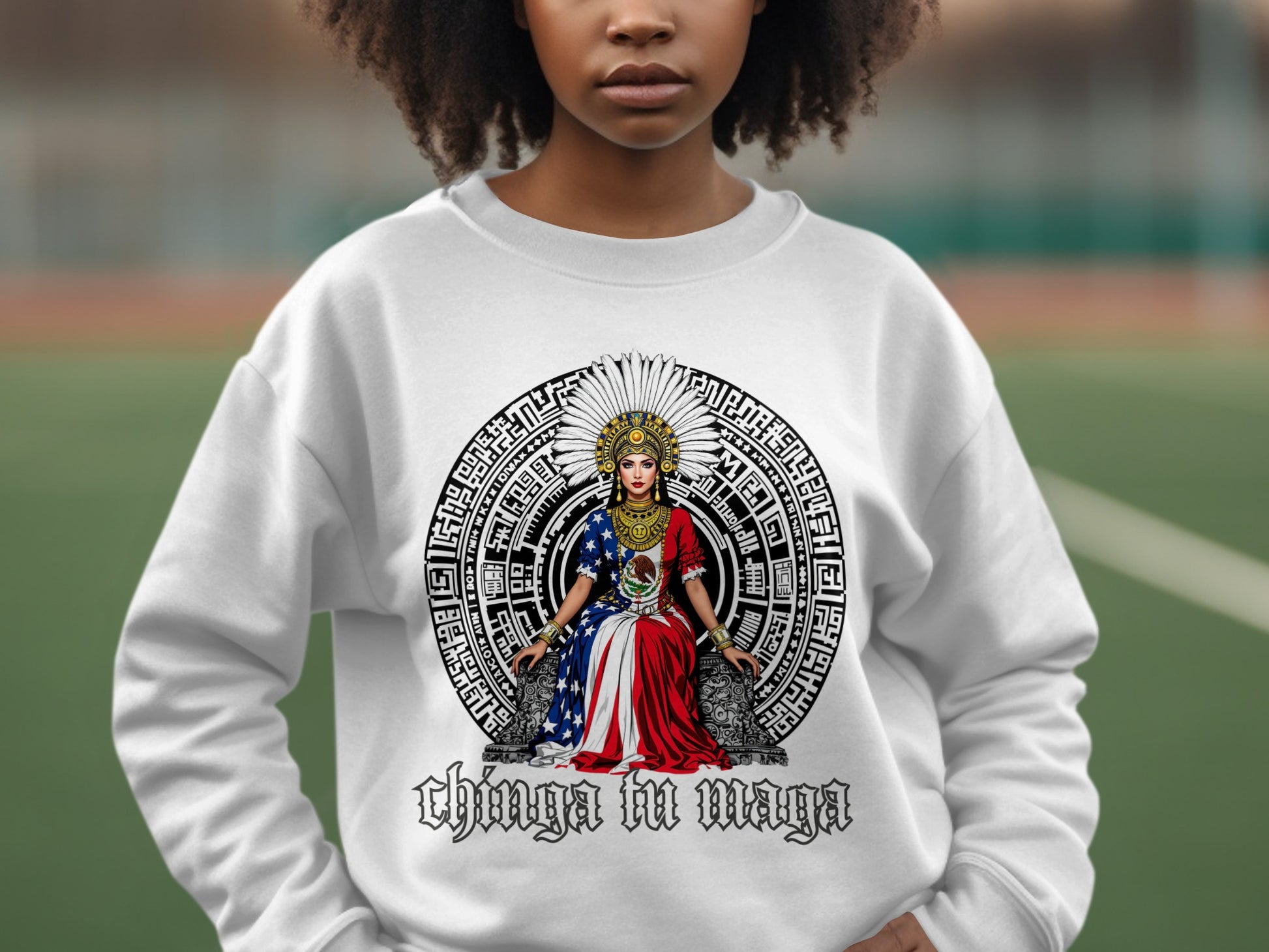 Chinga Tu Maga Bold Statement Sweatshirt