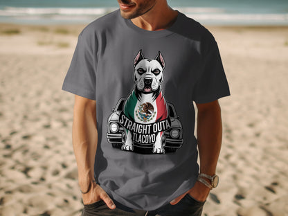 Straight Outa Tlacoyo Dog Graphic T-Shirt product