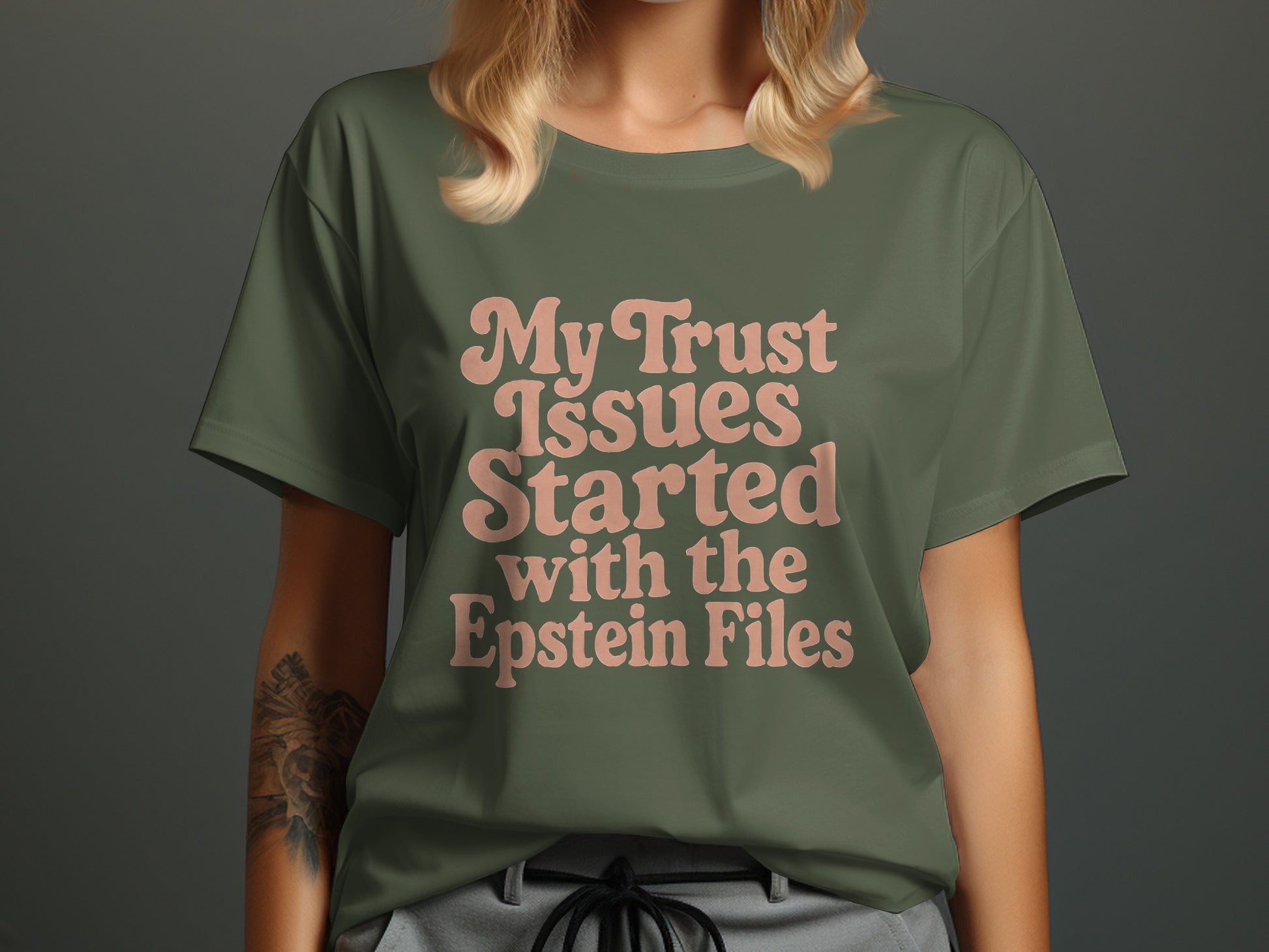 My Trust Issues Started with Epstein Files product type