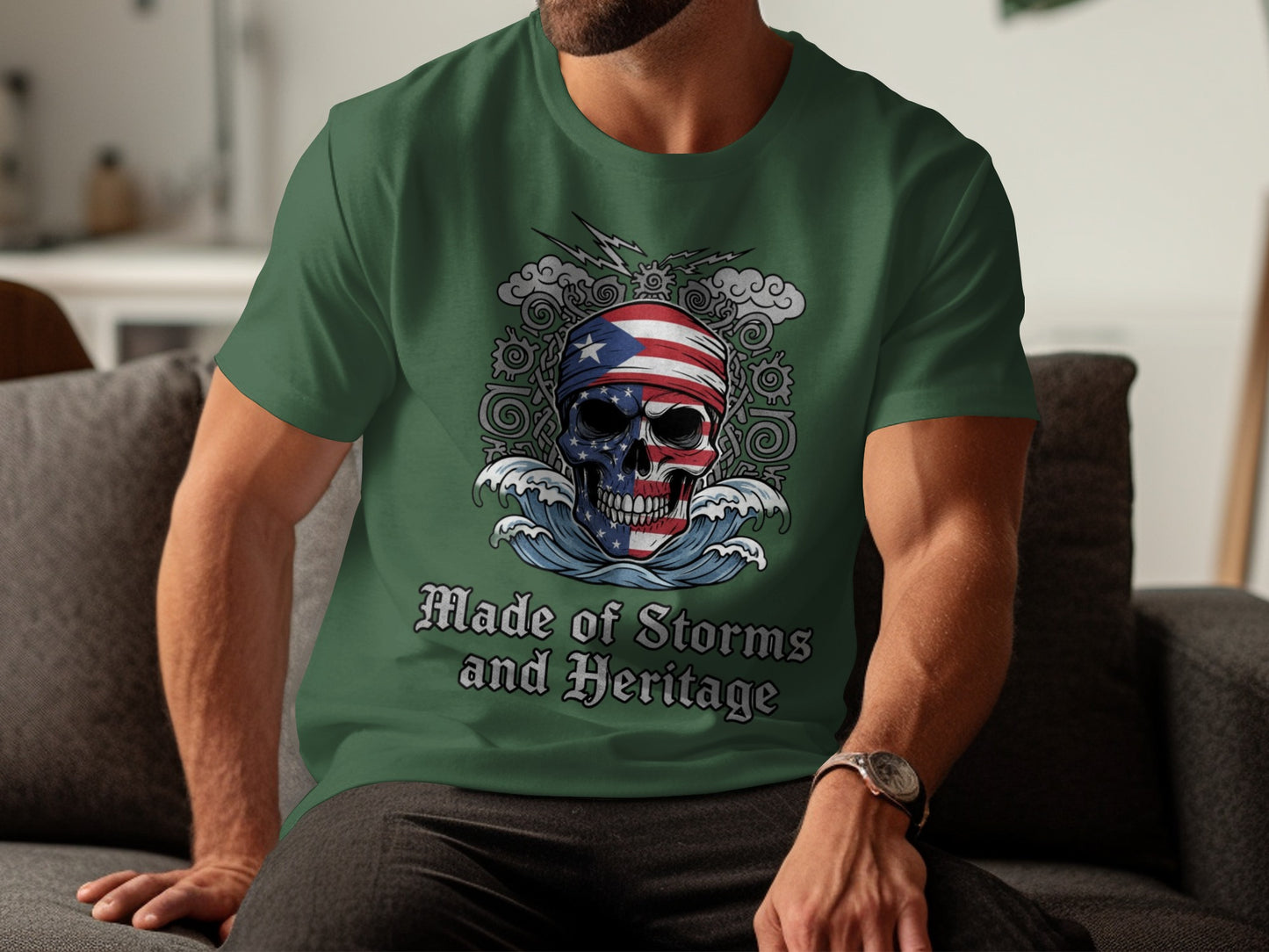Made of Storms and Heritage Graphic T-shirt