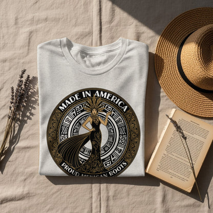 Made In America Proud Mexican Roots Graphic shirt