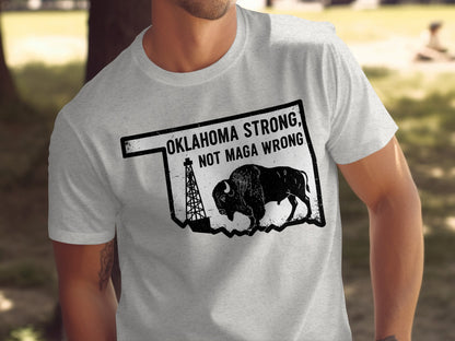 Oklahoma Strong Statement Graphic T-Shirt product